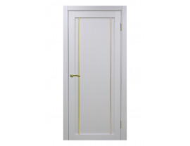 Двери межкомнатные Optima Porte 522. АПП мат зол111 белый монохром