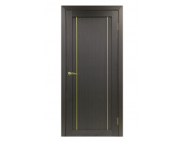 Двери межкомнатные Optima Porte 522.111 АПП мат золото венге