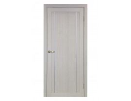 Двери межкомнатные Optima Porte 522.111 АПП мат хром дуб белёный