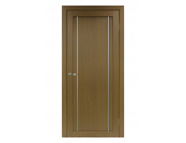 Двери межкомнатные Optima Porte 522.111 АСП мат хром орех классик
