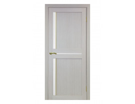 Двери межкомнатные Optima Porte 523.221 АПП мат золото дуб белёный