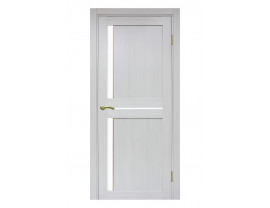 Двери межкомнатные Optima Porte 523.221 АПС мат зол ясень серебристый
