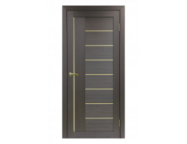 Двери межкомнатные Optima Porte 524 АПП мат золото венге