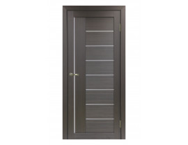 Двери межкомнатные Optima Porte 524 АПП мат хром венге