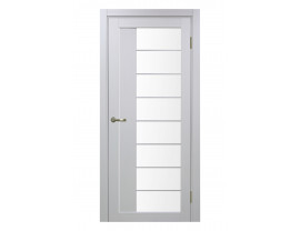 Двери межкомнатные Optima Porte 524 АСС мат хр белый монохром